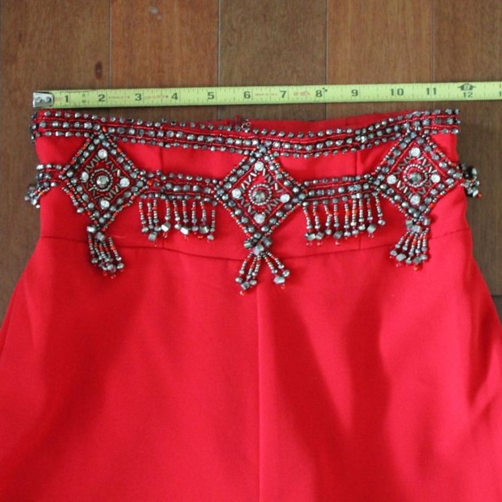 MISS OHIO USA: VIENNA: Custom Red Two Piece - Picture 7 of 10